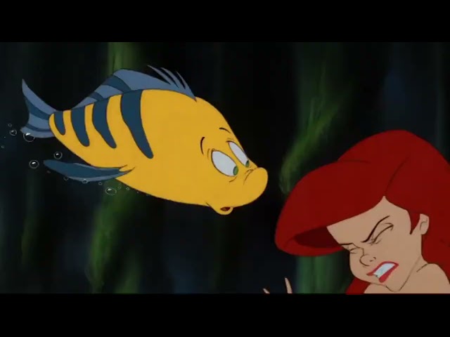 The Little Mermaid - Ariel yells at her Father & Ariel Cries class=