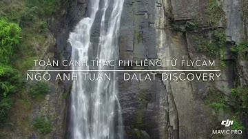 Thác Phi Liêng toàn cảnh từ Flycam