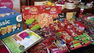 $113 Huge Grocery Outlet weekly food haul, stocking up on Meat for summer emergency preparedness