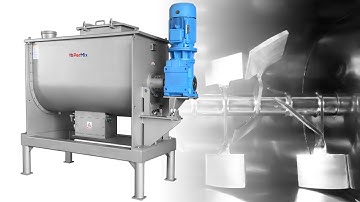 PerMix Single Shaft Paddle Mixer (Model: PFBS-1500)