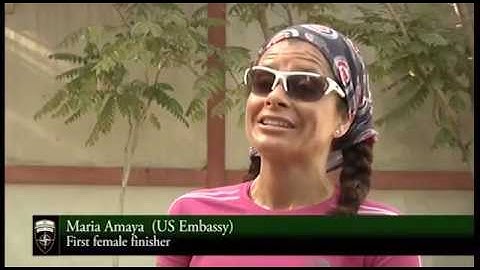 Army Ten Miler Shadow Run at Resolute Support HQ