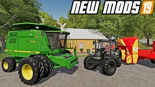 New Mods! John Deere 9600 & Small Frame Case Puma! (13 Mods) | Farming Simulator 19