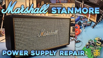 Fixing a completely dead Marshall Stanmore Bluetooth speaker - Part 1
