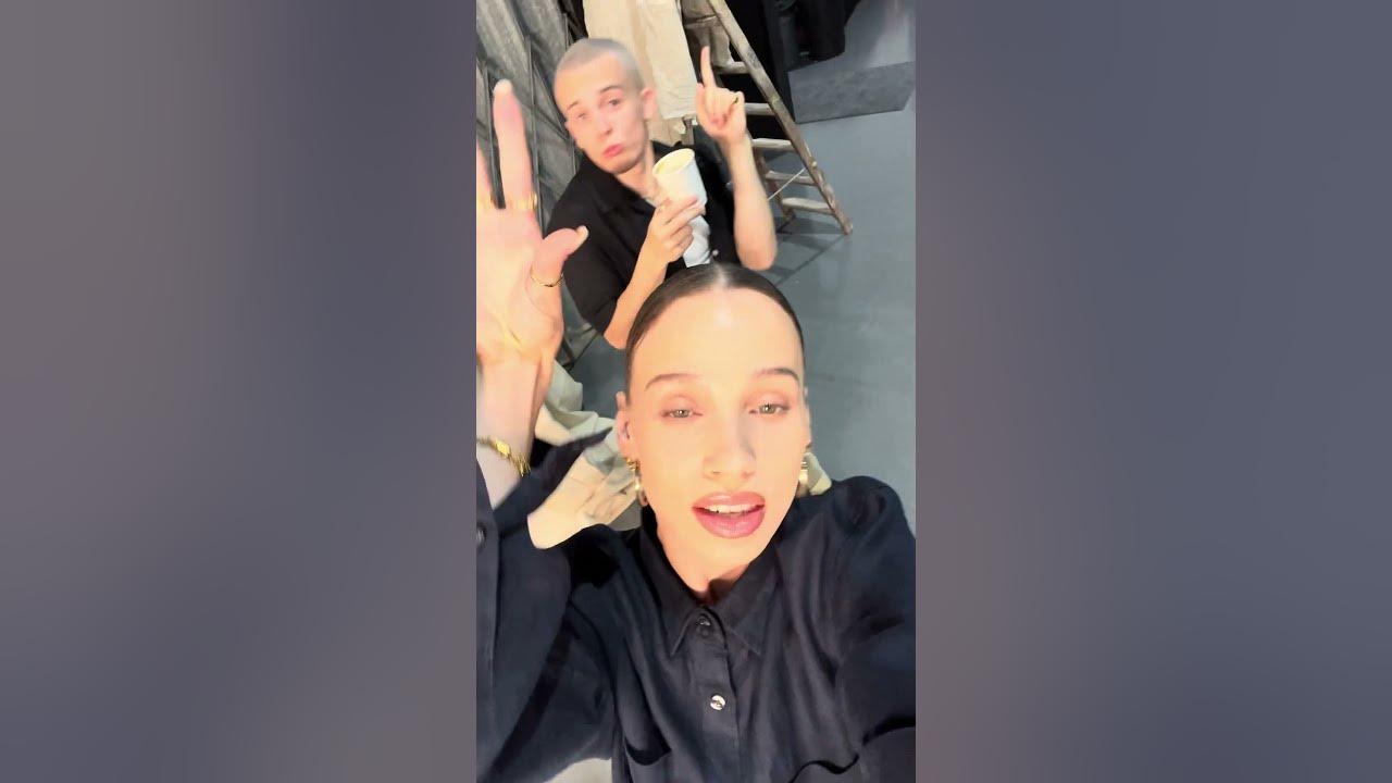 Linen Moves | Selfies on Set