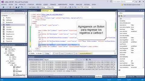 Pasar Items de un ListBox a otro ASP.NET C#