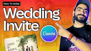 How to Create Stunning Wedding Invitation Card Using Canva | Step-by-Step Guide