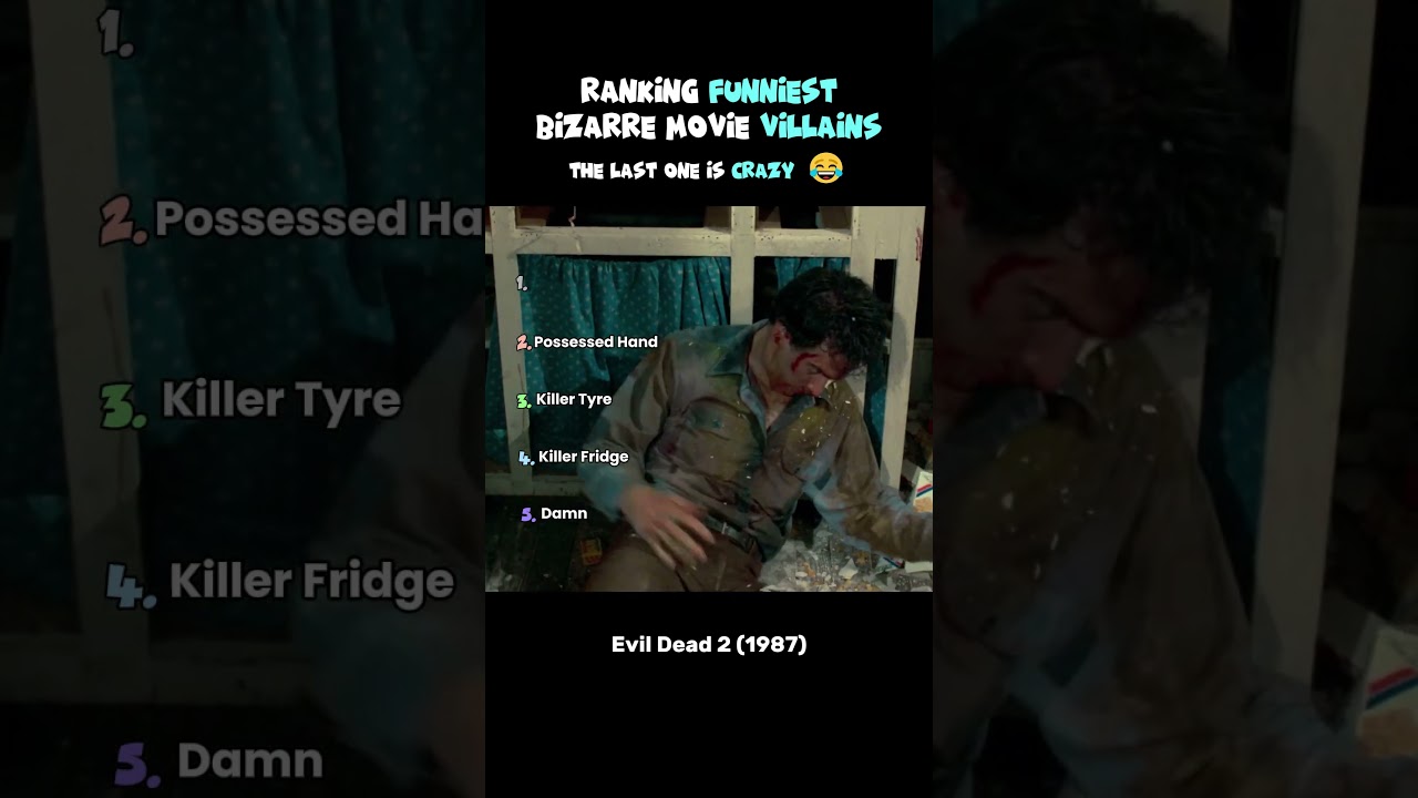 Ranking Funniest Bizarre Movie Villains 