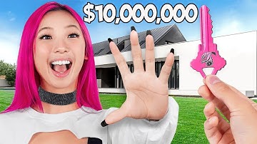 I Built My Girlfriend A House In ONE COLOR!