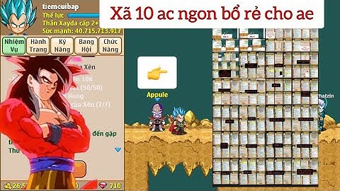 ( ngọc rồng online 🐲) xã 10 ac ngon giá học sinh , sinh viên cho ae chơi mùa hè