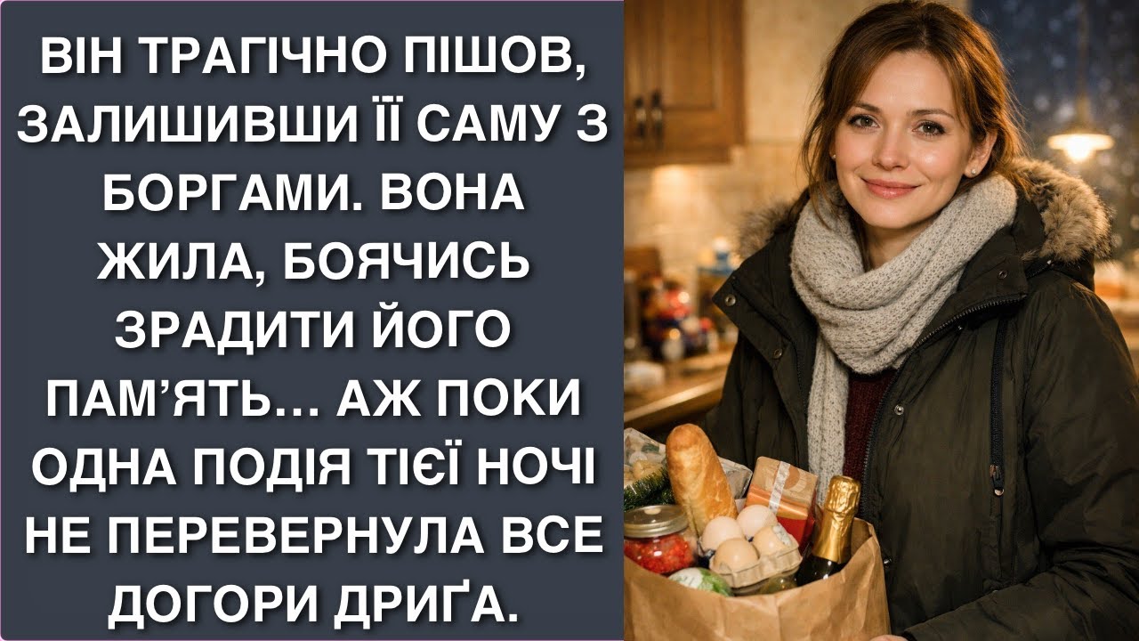 Він трагічно пішов, залишивши її саму з боргами. Вона жила, боячись зрадити його пам’ять… аж поки