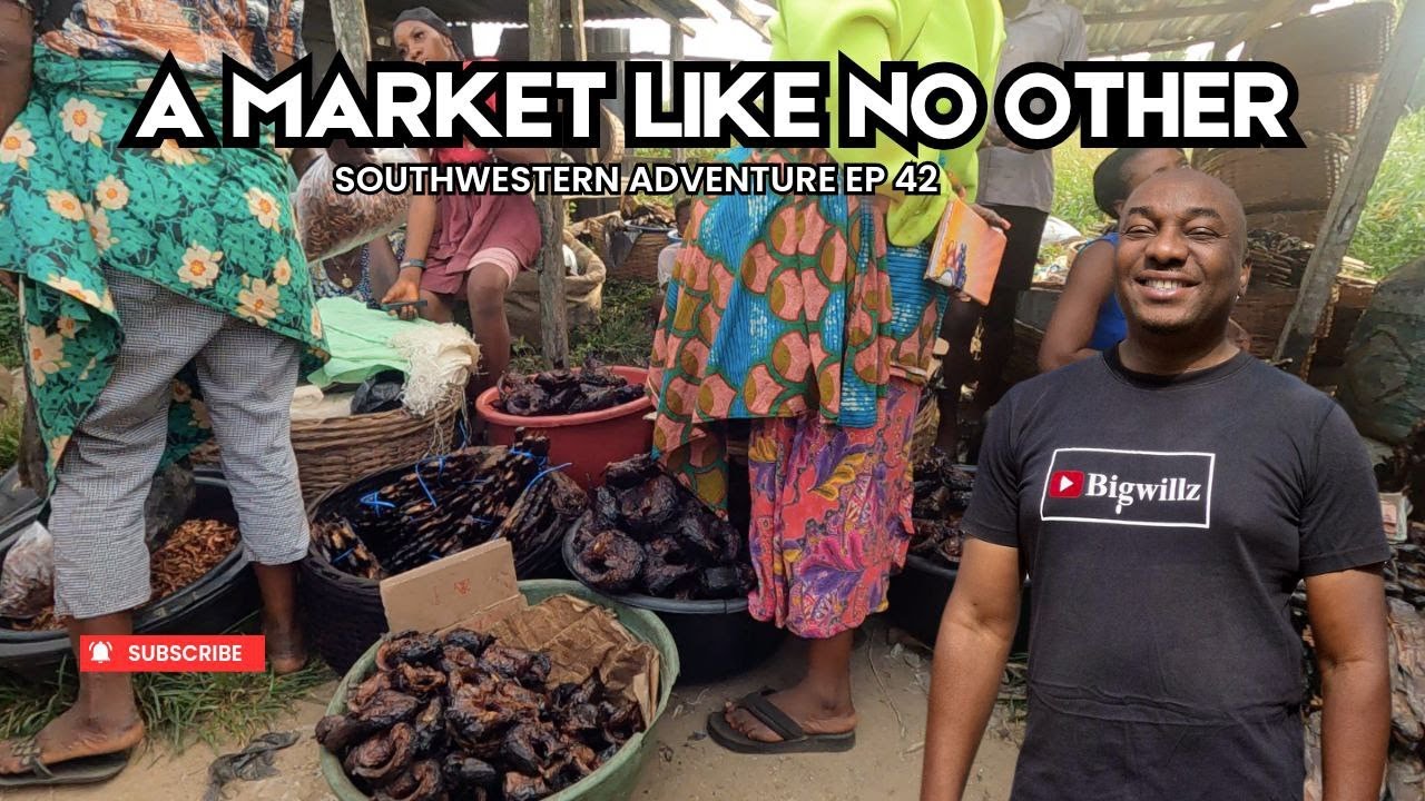 MORNING DRIVE TO THE BIGGEST SEAFOOD MARKET IN ILAJE, ONDO STATE