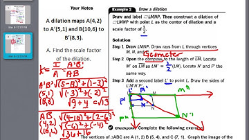 Geometry 9.7 Identify and Perform Dilations