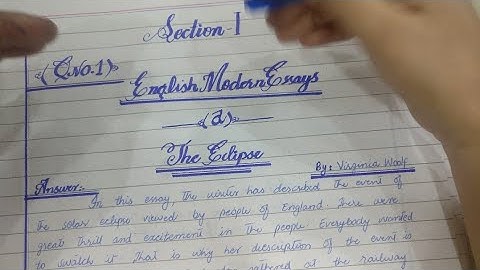 BA Part2 English paper presentation fully solved