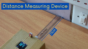 Distance measuring device| OLED display | Electronic Buzz