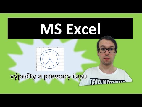 Excel: čas a vše, co o něm potřebujete vědět - YouTube