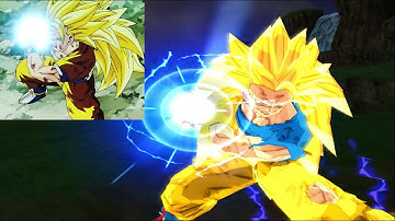 Goku SSJ3 NEW MOVESET | DBZ BT3 (PS2 MOD)