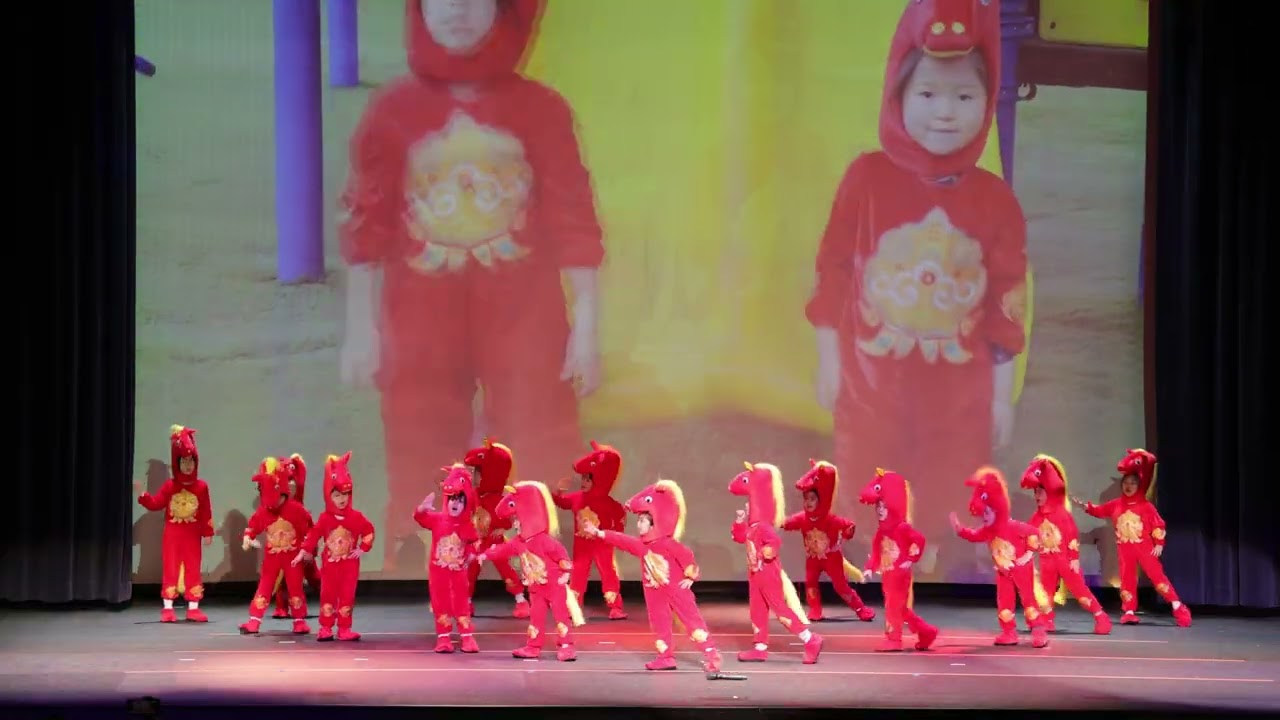 Baby University-Henderson Campus-Class 4B 快乐小红马 Chinese New Year Performance