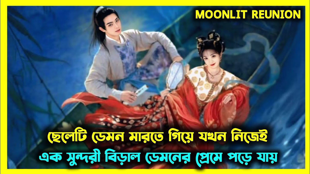 বিড়াল ডেমন আর ডেমন হান্টারের ভালোবাসার গল্প 🥰New Fantasy drama explain in Bangla 😊
