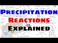 Understanding Precipitation Reactions
