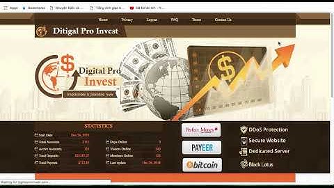 Đã đầu tư nhanh web min 1$ mới ra 26.12.2018 chạy 0 ngày