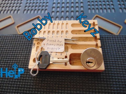[75] Bobby Keyz Challenge Lock 4-21-2017 Picked and Gutted