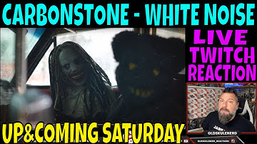 Carbonstone - White Noise (Official Music Video) OLDSKULENERD REACTION