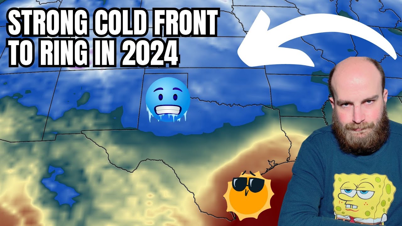 Potent Cold Front Arriving in Texas on New Years Eve - YouTube
