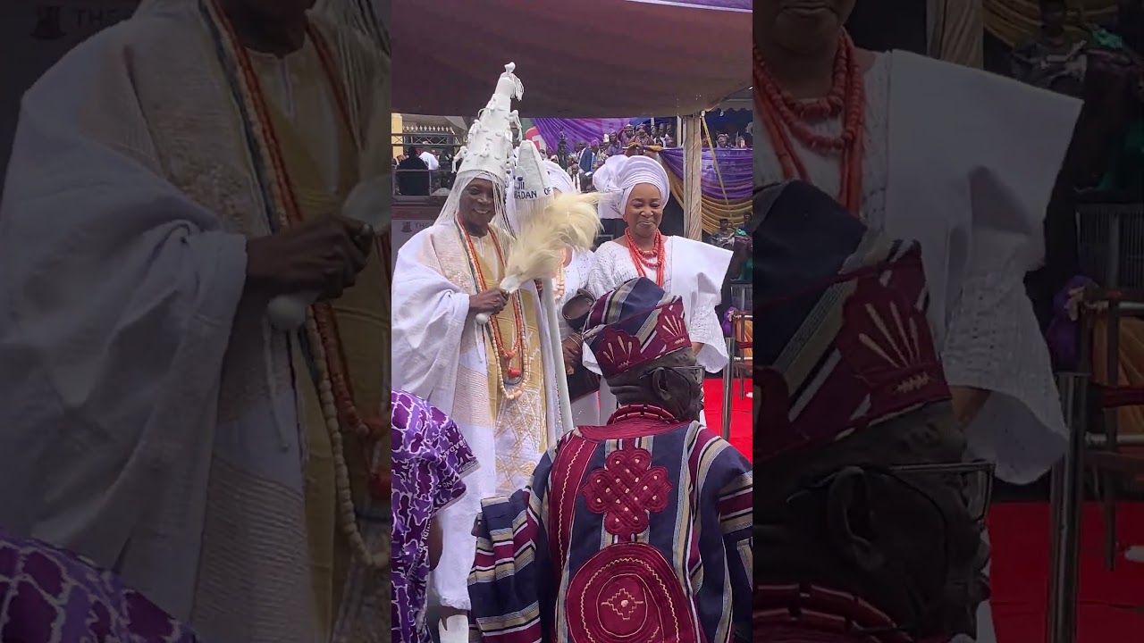 Coronation of Olubadan of Ibadan Land Oba Rasidi Adewolu Ladoja