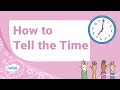 How to tell the time  educational for kids  kids tv