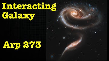 Interacting Galaxy Arp 273 4k