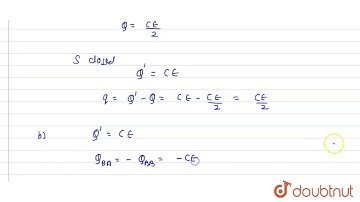 Consider the situationshown in the figure. The switch S is open for a long time and then closed ...