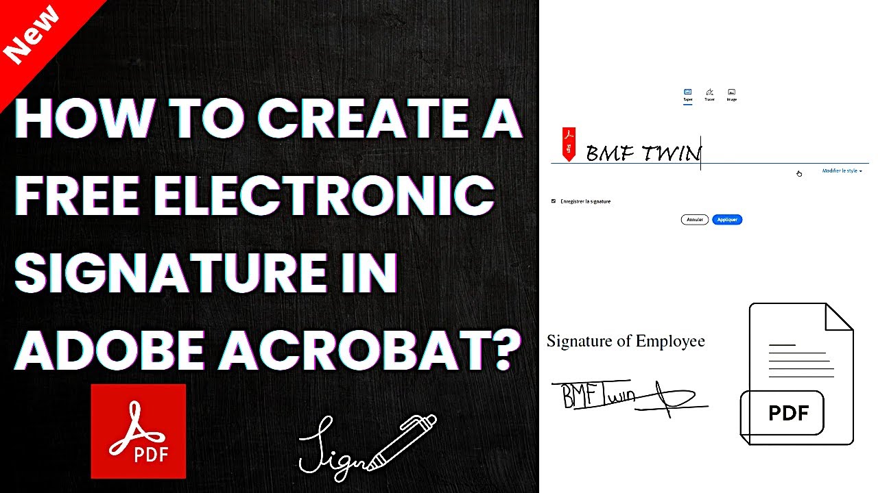 Sign PDF Files for Free with Adobe Acrobat | Easy E-Signature Tutorial ...