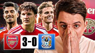 ARSENAL LOOK INCREDIBLE!! Havertz & Ødegaard SHINES! Arsenal 3-0 Coventry