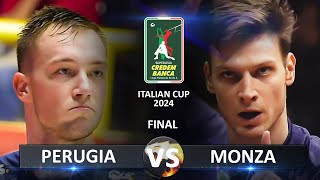 Final: Perugia vs Monza | Volleyball SuperLega Coppa Italia 2024