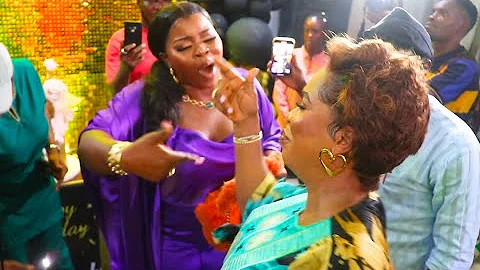 Fathia Balogun and Bimbo Thomas Rocked the Dance Floor, Getting Everyone's Attention
