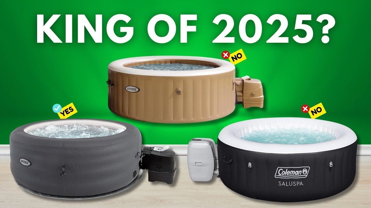 🛁 Best Inflatable Hot Tubs 2025 [Watch Before You Buy!]