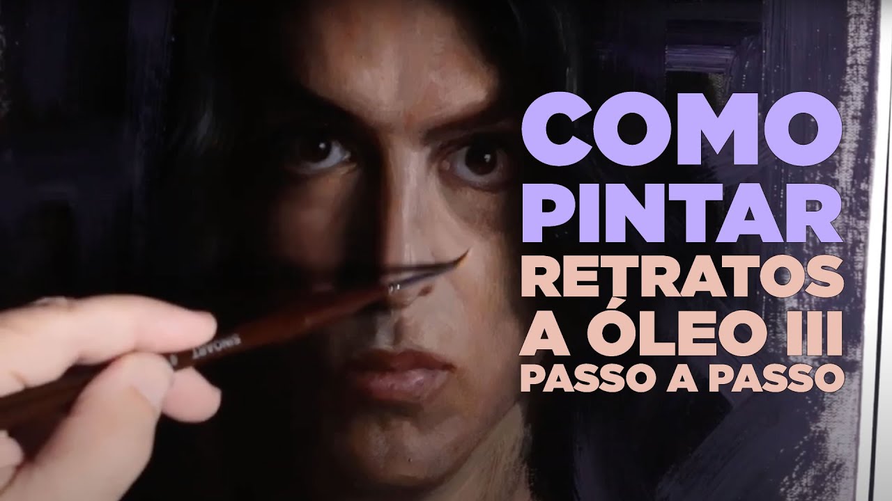 Como Pintar Retratos a Óleo Passo a Passo.