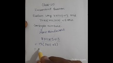 Composite Numbers ll 7 × 11 × 13 + 13 and 7 × 6 × 5 × 4 × 3 × 2 × 1 + 5 #CompositeNumbers