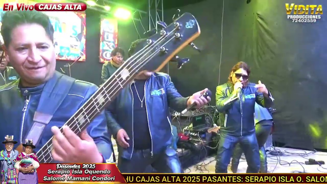 Los Truenos Vivo en Cajas Alta Warkaichu 2025 Serapio & Salomé Vidita Producciones Film 72402559