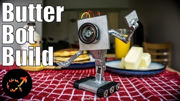 Rick and Morty Butter Bot machined from metal