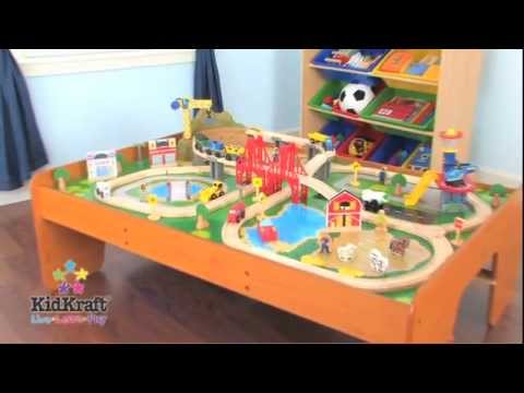 kidkraft ride around town train set