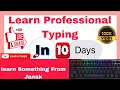 Want to learn professional typing from beginner to advanced? ⌨️💻