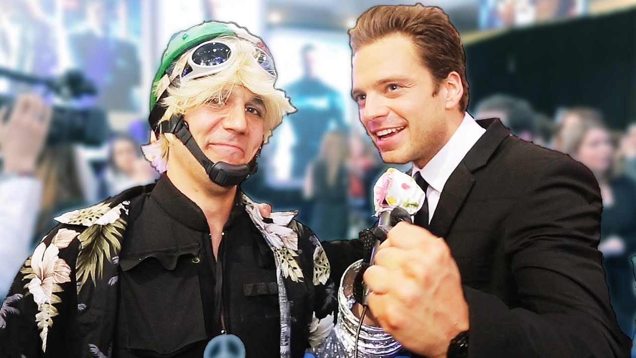 Captain America: Winter Soldier RED CARPET mit THE SUMMER SOLDIER