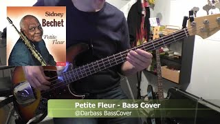 Video thumbnail of "[Sidney Bechet] Petite Fleur - Bass Cover 🎧  (play along with chords)"