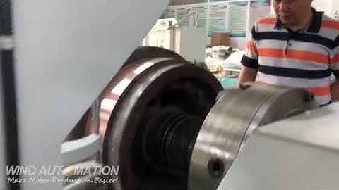 Commutator Slotting Undercutting milling groove machine WIND ZCN072 for subway metro traction motor