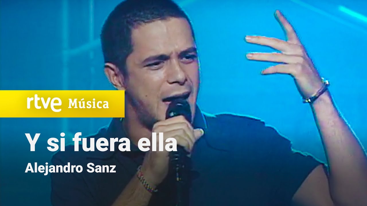 Alejandro Sanz - "Y, ¿Si fuera ella?" (1997) - YouTube
