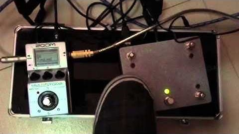 Arduino Midi Footswitch for Zoom Multistomp