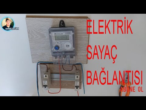 Video: Elektrik Sayacı Nasıl Kurulur