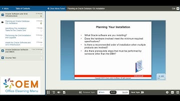 Oracle Database 12c – Install and Upgrade 1Z0 062 Elearning Training DEMO