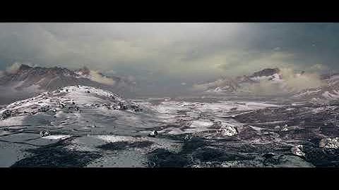 Winter Scene - Unreal Engine 4K Render